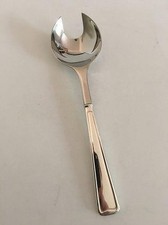 Georg Jensen Koppel Argent Sterling Salade Portion Pièce Avec Acier Montage