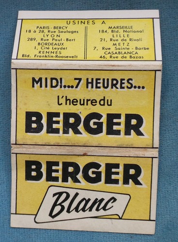 Papier cigarette berger - papier,