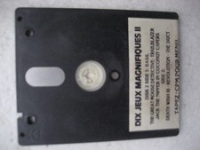 jeu amstrad cpc disquette   compil  dix jeux magnifiques 2