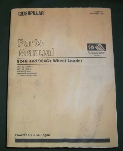 Cat caterpillar 924g 924gz - cat,
