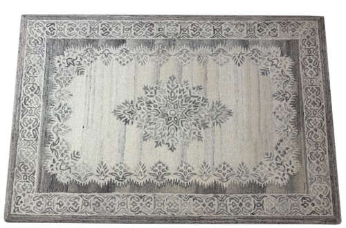 Tapis beige 100 laine - laine, 160x230