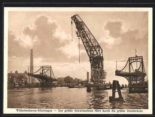 Carte postale wilhelmshaven - carte,