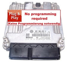 Commande VW Touran 1.4l TSI 125KW Blg 03C906032H 0261201541 Débloquée Écu Pcm
