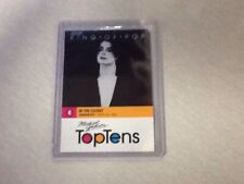 Carte Panini Top Ten Platinium Michael Jackson