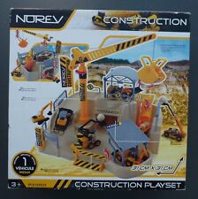 NOREV - grand coffret playset travaux publics vehicules et accessoires