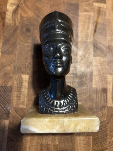 Buste nefertiti bronze - buste,