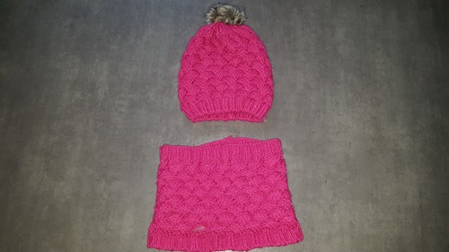 Lot bonnet snood tour de - tour,