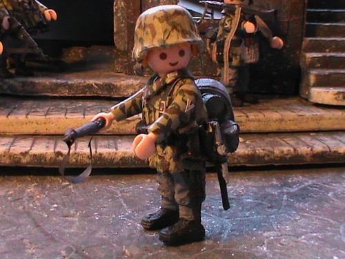 Playmobil custom sous officier - custom, sous-officier
