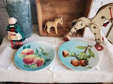 2 ANCIENNES ASSIETTES DECOR DE