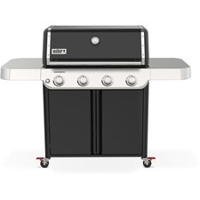 Barbecue gaz WEBER Genesis E-415 black 4 brûleurs sur chariot, 86x48 cm