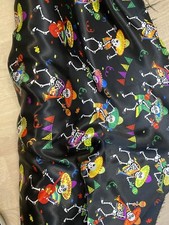 Tissu squelette mexicain