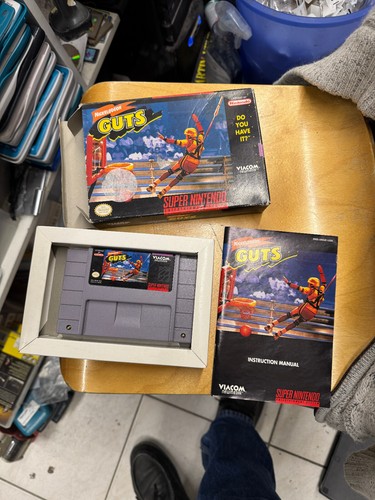 Nickelodeon guts snes - snes, us