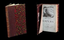 [MUSIQUE CLASSIQUE Reliure signée] BEAUVOIR (Roger de) - L'Opéra. 1854.