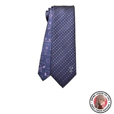 Cravate neuve PEANUTS Snoopy PNDW0456 Dark Navy SNOOPY marque business tie ca...