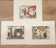 Lot De 3 Dessins Érotique  HENRI LEMARIÉ 