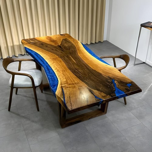 Table rivière résine - table,