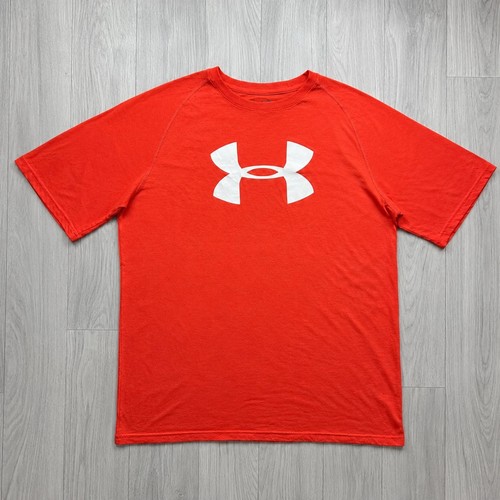 Shirt under armour rouge - t-shirt,
