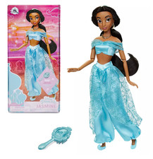 Officiel Disney ALADDIN Princesse Jasmine Classique Poupée Avec Brosse