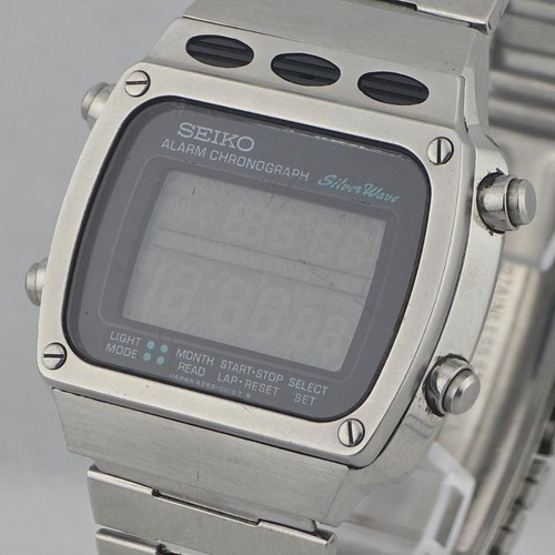 Seiko silver wave a359 - silver, a359-5010