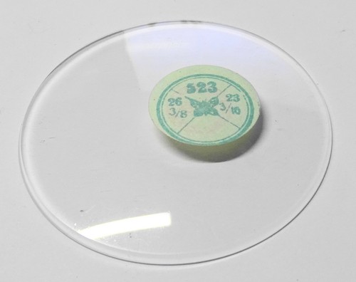 Verre montre poche gousset - ,