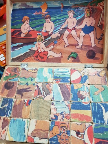 Jouet ancien jeu - jouet,