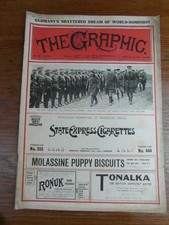 genre L ILLUSTRATION : WWI WAR GUERRE 14/18 : revue THE GRAPHIC 1917 Nr 2465