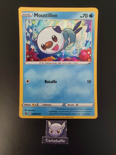 Carte pokémon moustillon - carte,