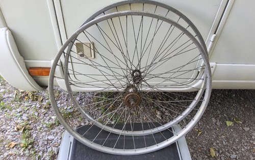 Anciennes paires roues - anciennes,