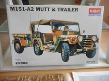 Modelkit Academy M151-A2 Mutt + Trailer au 1:35 en boîte