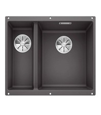 Double évier baignoire BLANC