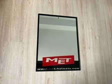 miroir publicitaire casques MET vélo cyclisme VTT BMX FUN déco garage glace