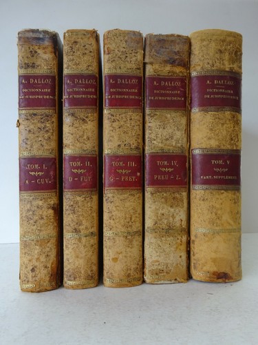 Dalloz dictionnaire - dalloz, (armand).