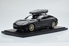 PORSCHE PANAMERA 10 ANS EDITION COFFRET TOIT BLACK SPARK WAXL2100006 1:18 2019