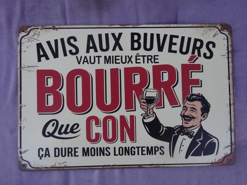 Sympathique plaque