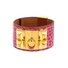 HERMÈS Collier de Chien Cuir