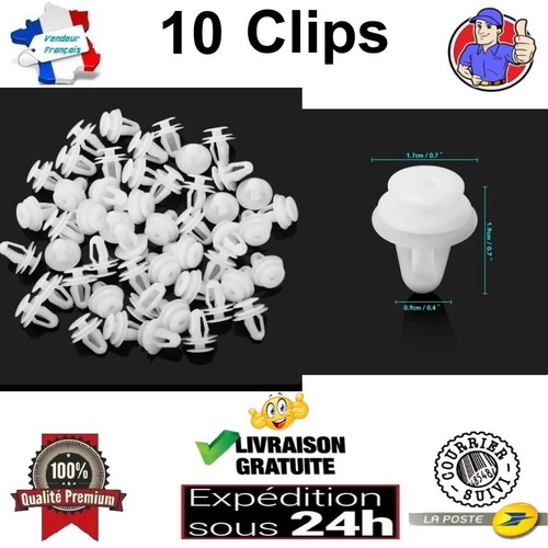 Clips peugeot fixation - clips,