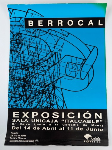 Affiche exposition miguel - affiche, d'exposition