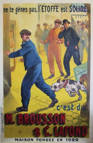 Etoffe brousson c - m.,