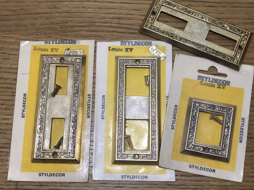 Vintage ancien plaque cache - vintage, 4