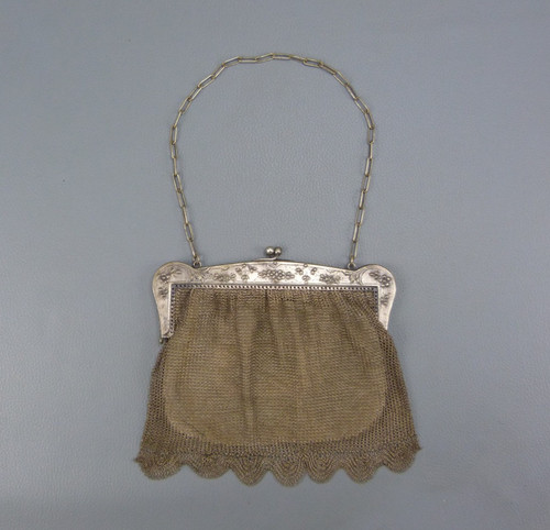 Ancienne minaudière métal - ancienne,
