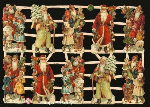 German embossed style scrap - style,