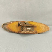 Panneau mural en bois vintage