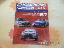 MAGAZINE CHAMPION FRANCAIS DE RALLYE N°57 PEUGEOT 306 MAXI TOUR DE CORSE 1998