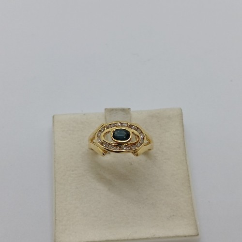 Bague femme vintage 18kt - or,