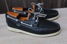 CHAUSSURE MOCASSIN PARABOOT BATEAUX CUIR 6,5 / 40,5 TRES BON ETAT MEN'S SHOES