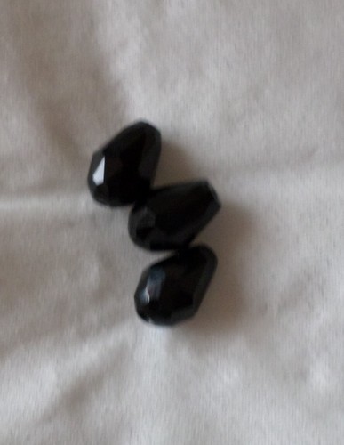 Perles verre goutte - en, a