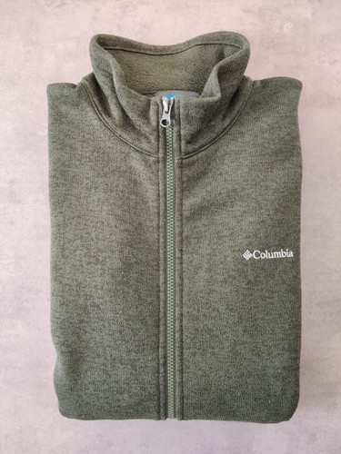 Veste polaire zippé kaki - veste,