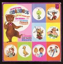 45 TOURS. LE PETIT OURS COLARGOL. RONDES FABLES CHANSONS. PHILIPPS.