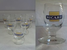 6 VERRES BALLON RICARD LOGO