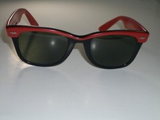 Vintage B&L RAY-BAN Noir/Rouge